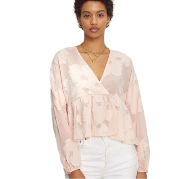 Aritzia Tops - Aritzia Wilfred Peplum Blouse